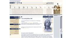 Desktop Screenshot of i2cs.uni-jena.de