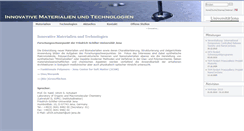 Desktop Screenshot of materials.uni-jena.de