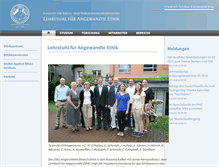 Tablet Screenshot of ethik.uni-jena.de