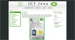 Desktop Screenshot of jcf.uni-jena.de