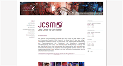 Desktop Screenshot of jcsm.uni-jena.de