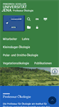 Mobile Screenshot of ecology.uni-jena.de