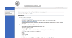 Desktop Screenshot of portal.uni-jena.de