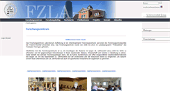 Desktop Screenshot of fzla.uni-jena.de