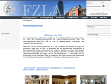 Tablet Screenshot of fzla.uni-jena.de