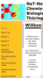 Mobile Screenshot of nat-working.uni-jena.de