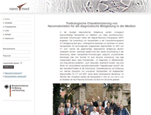 Tablet Screenshot of nanomed.uni-jena.de