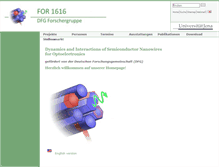 Tablet Screenshot of for1616.uni-jena.de