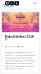 Mobile Screenshot of fsrinfo.fmi.uni-jena.de
