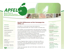 Tablet Screenshot of apfel.uni-jena.de